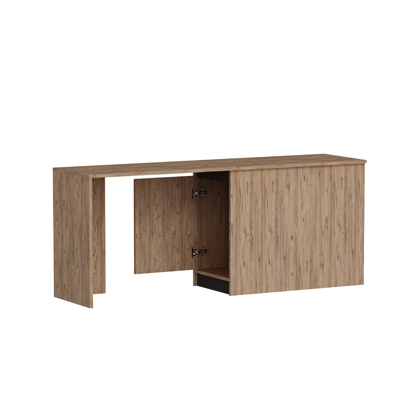 Achille Computer Desk with Cabinet