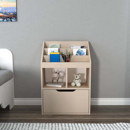 Chiara Magazine Rack with Cabinet
