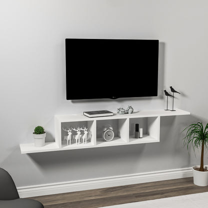 Harris Floating TV Stand with Shelves