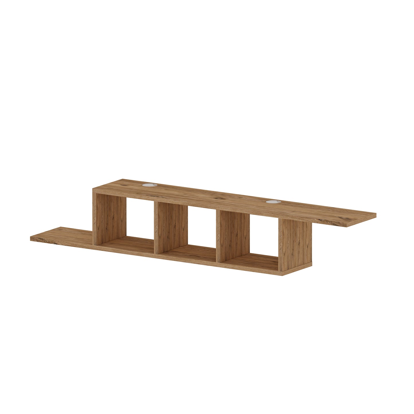 Harris Floating TV Stand with Shelves