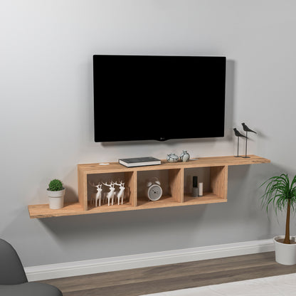 Harris Floating TV Stand with Shelves