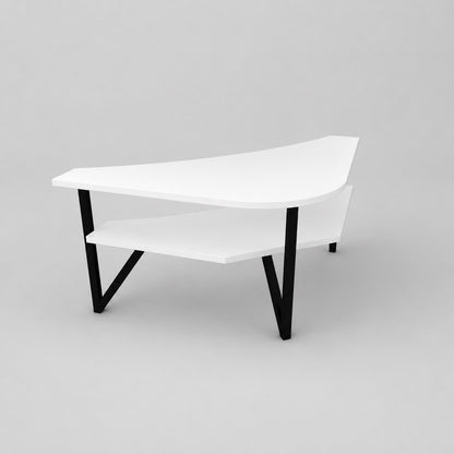 Mueble de TV esquinero y centro de entretenimiento Kiberya