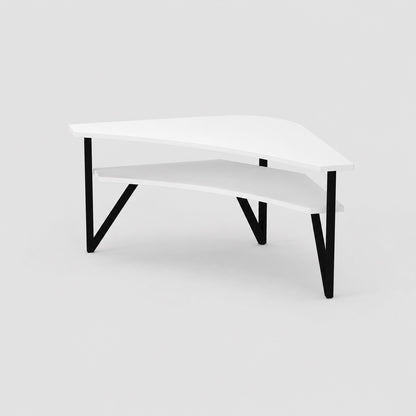 Mueble de TV esquinero y centro de entretenimiento Kiberya