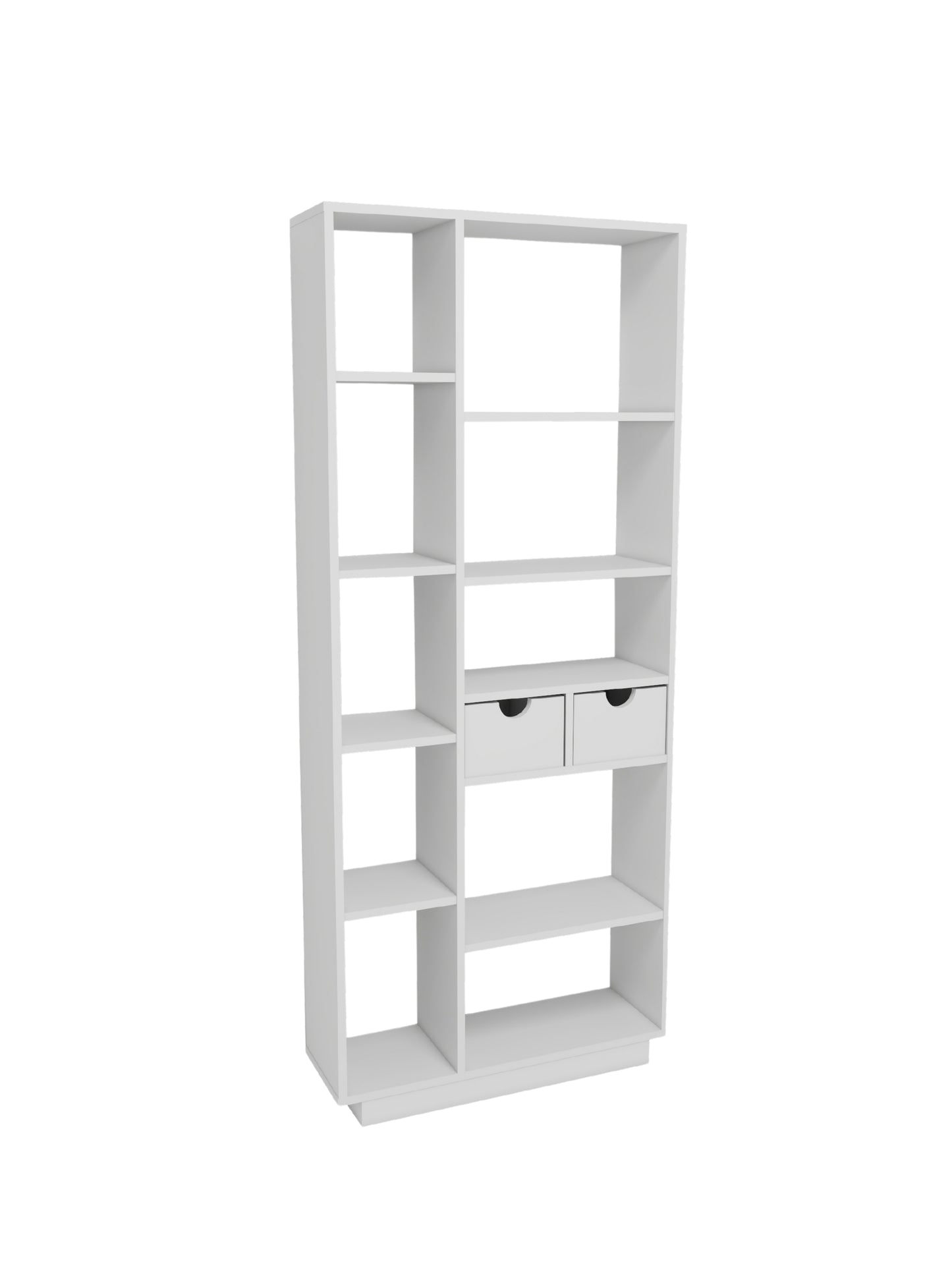 Luma Bookcase with Drawers and Shelves