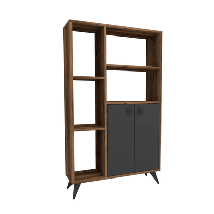Bibliothèque avec placards et étagères Meldand