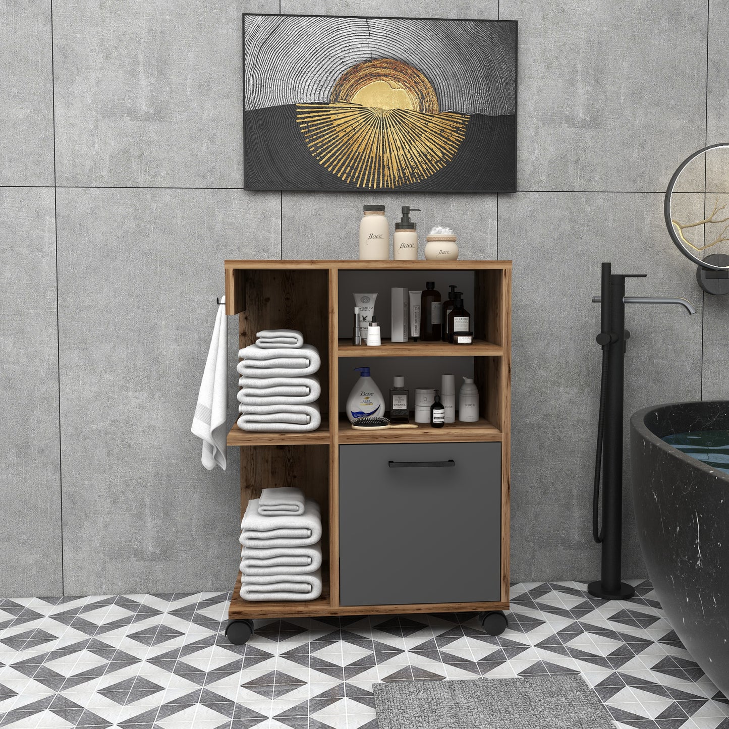 Clara Bathroom Cabinet with Shelves
