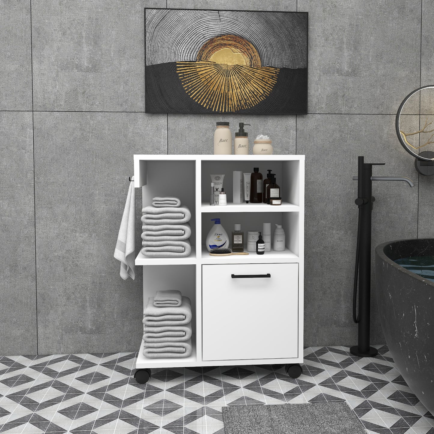 Clara Bathroom Cabinet with Shelves