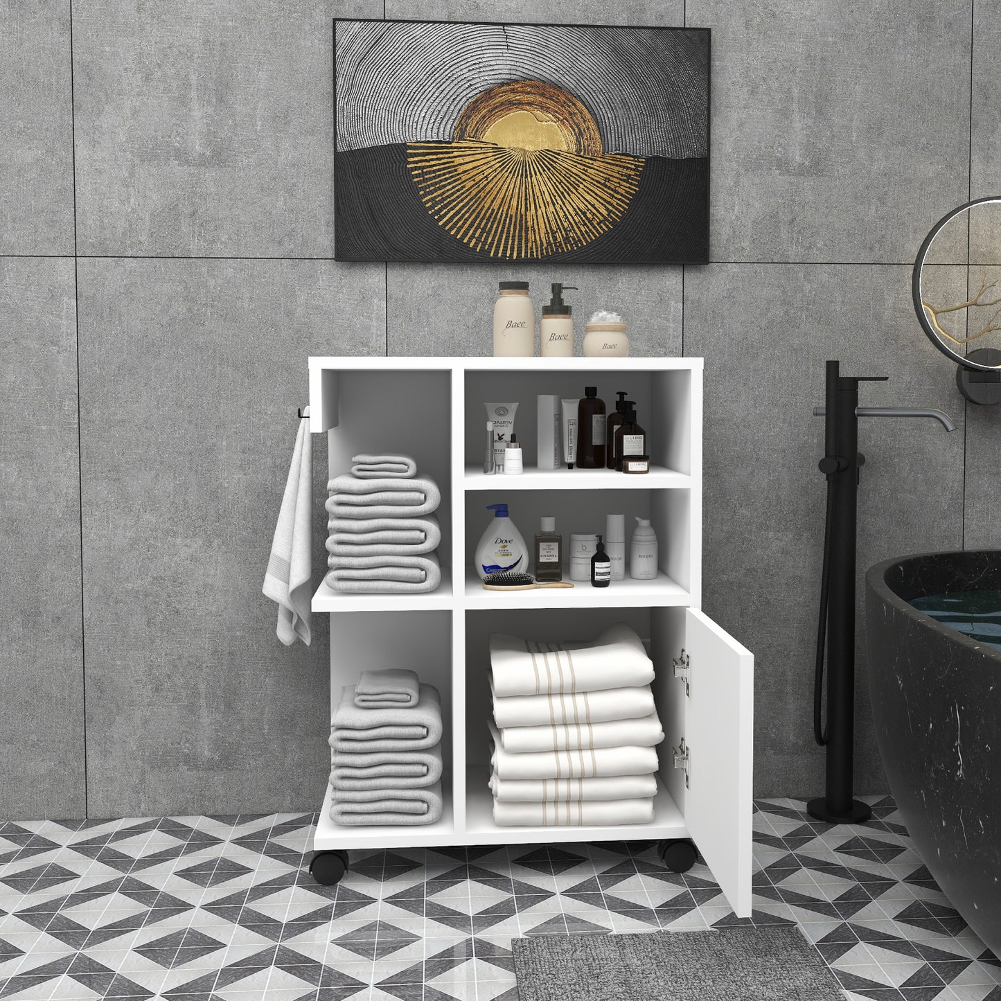 Clara Bathroom Cabinet with Shelves