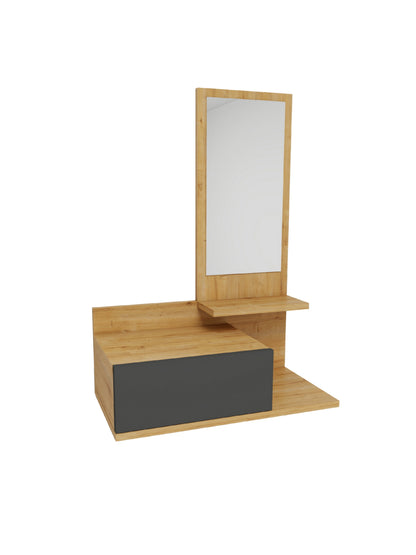 Console Table Dresuar with Drawer and Mirror Rozella