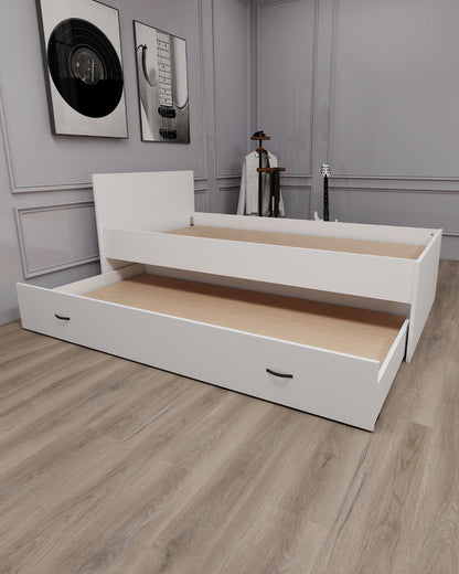Sofia Bed Frame with Headboard and Guest Bed