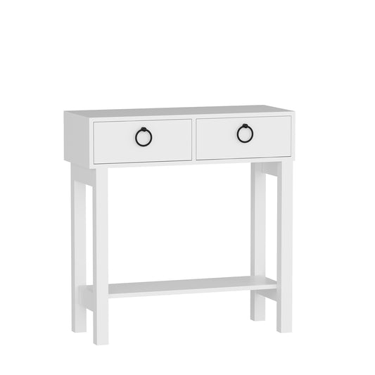 Stein Dresuar Console Table with Drawers and Shelf