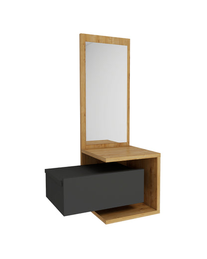 Stella Console Table Dresuar with Drawer and Mirror