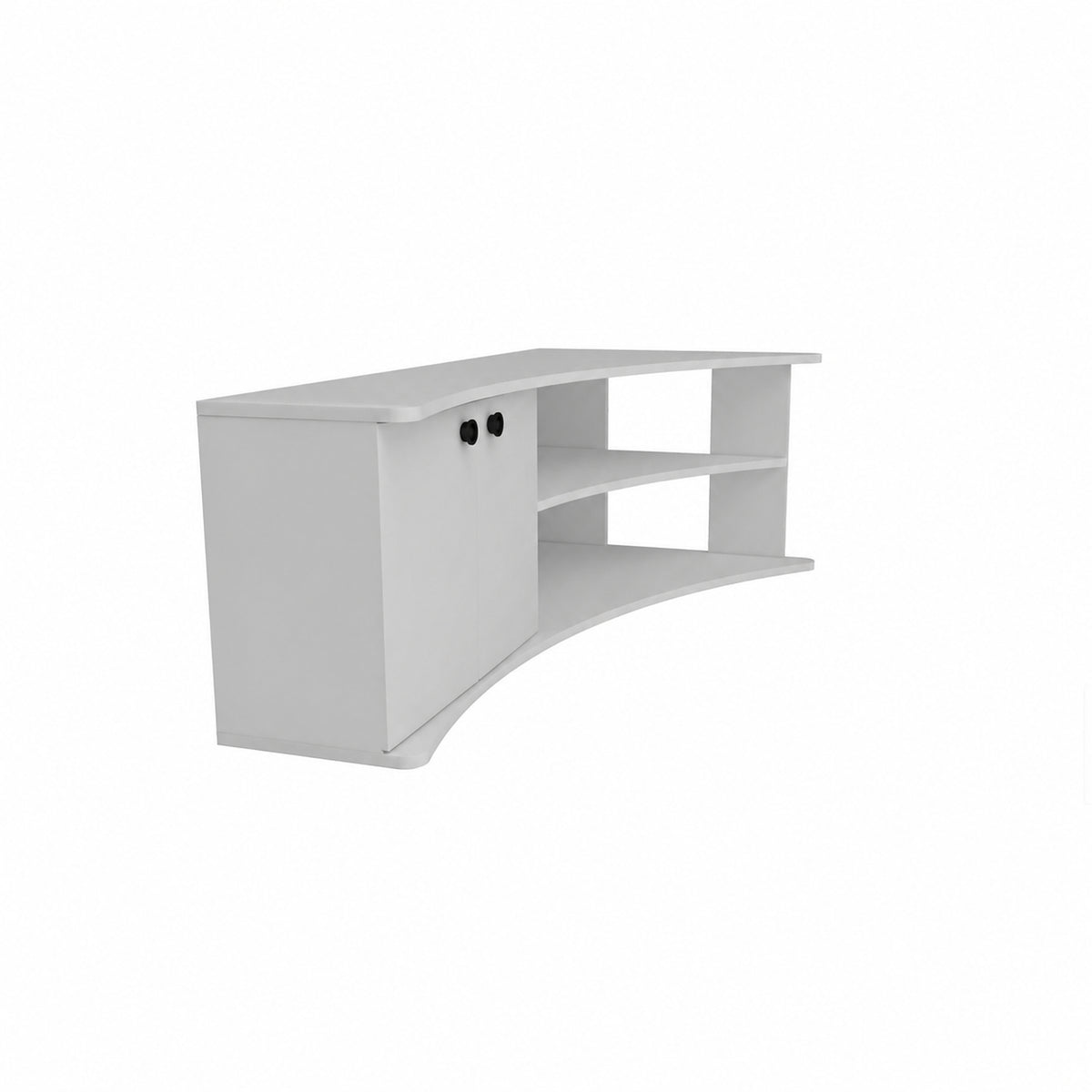 Termera Reversible Corner TV Stand With Storage For TVs Up To 60"