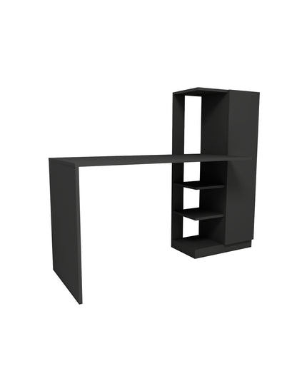Bureau informatique Yagiz avec armoire et étagères