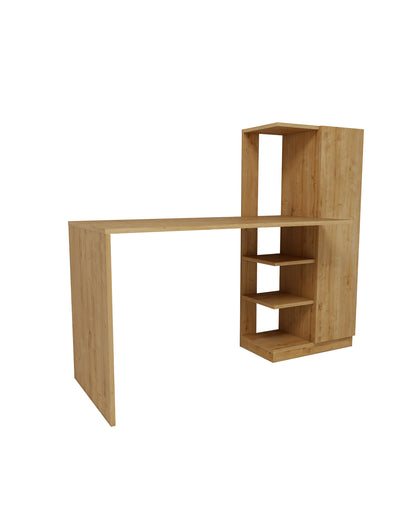 Bureau informatique Yagiz avec armoire et étagères