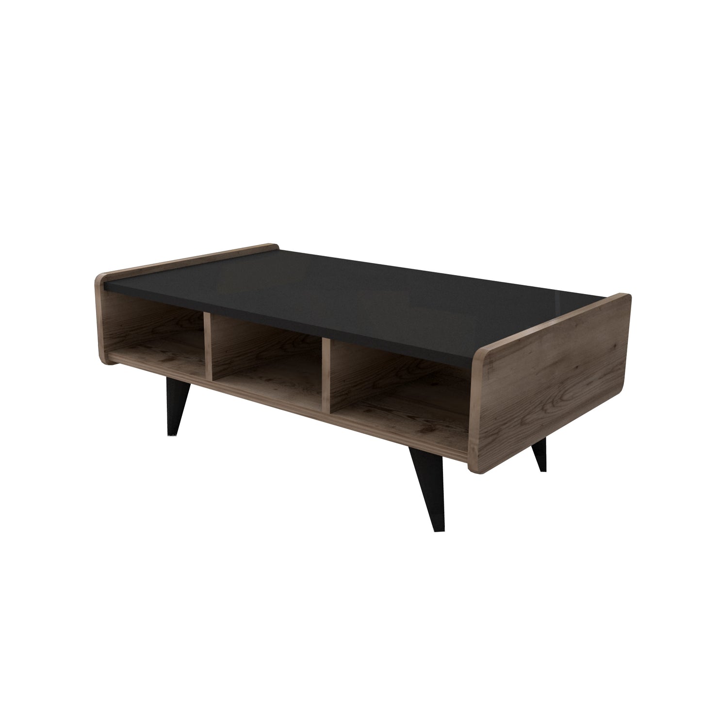 Line Coffee Table with Storage Unit