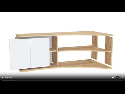 Meuble TV d'angle réversible Termera pour téléviseurs jusqu'à 60 po