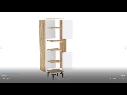 Daminol Kitchen Cabinet with Shelves