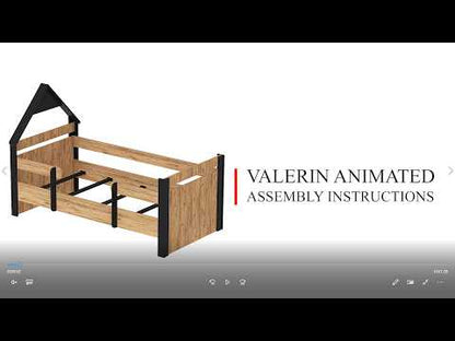 Valerin Bed Frame with Headboard