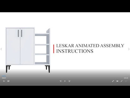 Leskar Kitchen Cabinet with Shelves