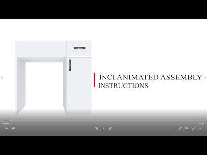 Tocador independiente Agnes con espejo