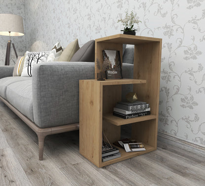 Delta 4 Tier Portable Mini Bookcase, Shelving Unit