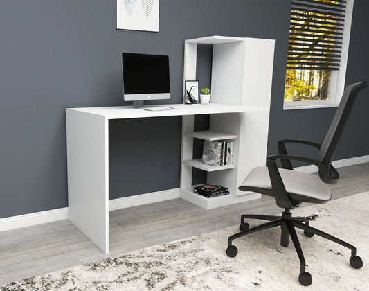 Computer Desk with Shelves Severus