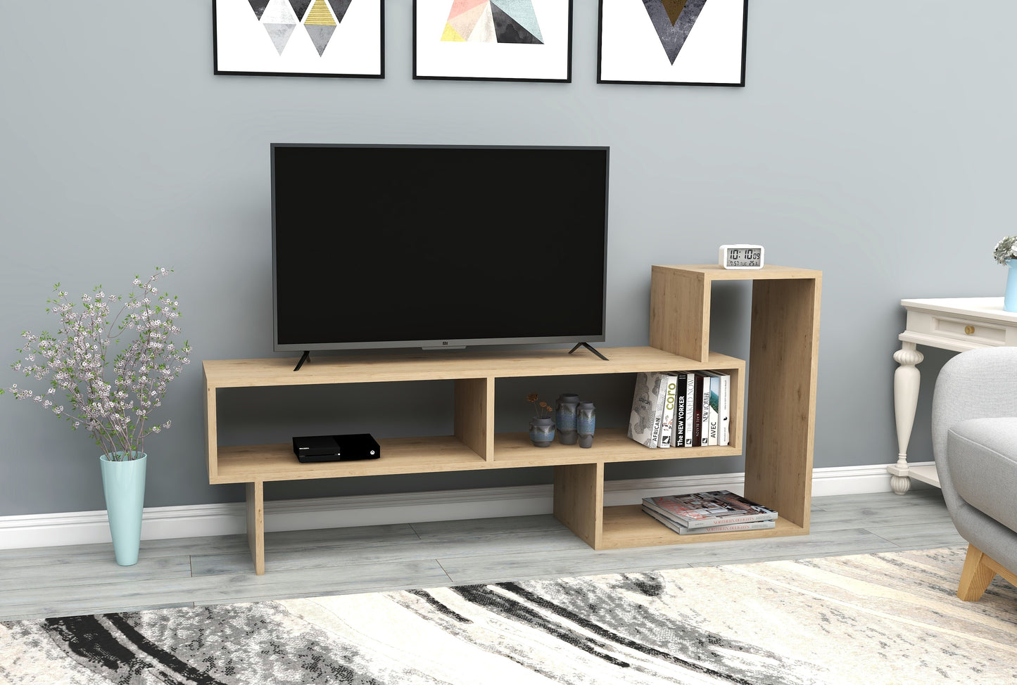 Gambia TV Stand with Shelves for TVs up to 50"