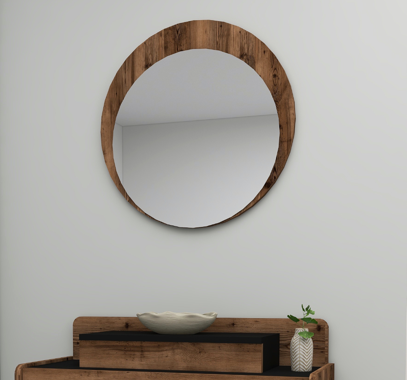 mirror, framed mirror, dresuar mirror