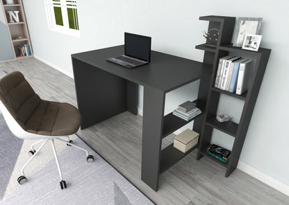 Vitas Computer Desk with Shelves
