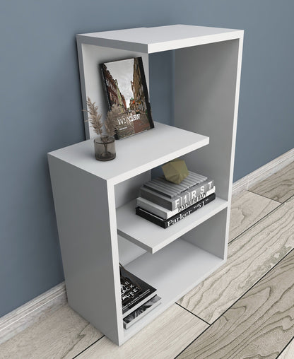 Delta 4 Tier Portable Mini Bookcase, Shelving Unit