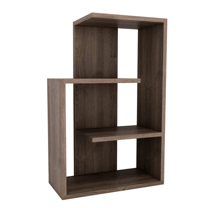 Delta 4 Tier Portable Mini Bookcase, Shelving Unit