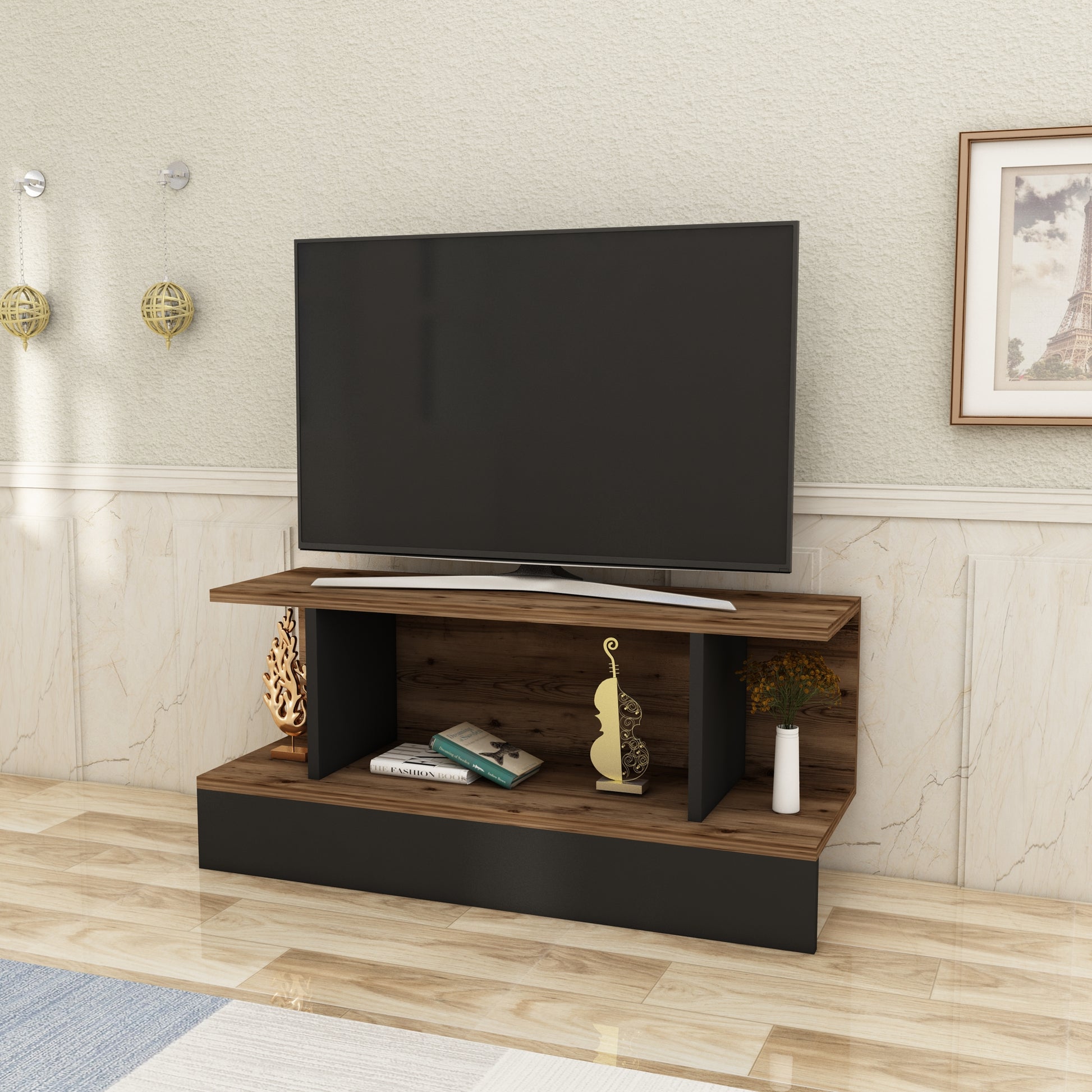 TV Stand, Media Console, TV cabinet, Wooden TV Stand, Media Stand, TV Lowboard, Entertainment Center, Wood TV Unit, TV Board, TV Table, Media Center, Living Room, Furniture
