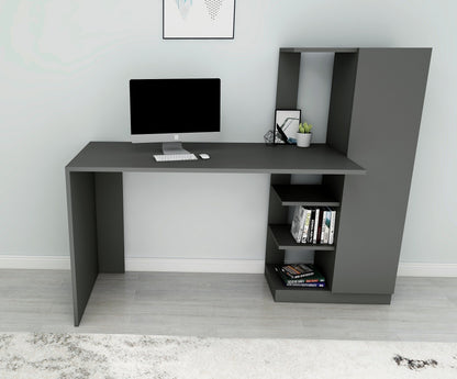 Severus Computer Desk with Shelves