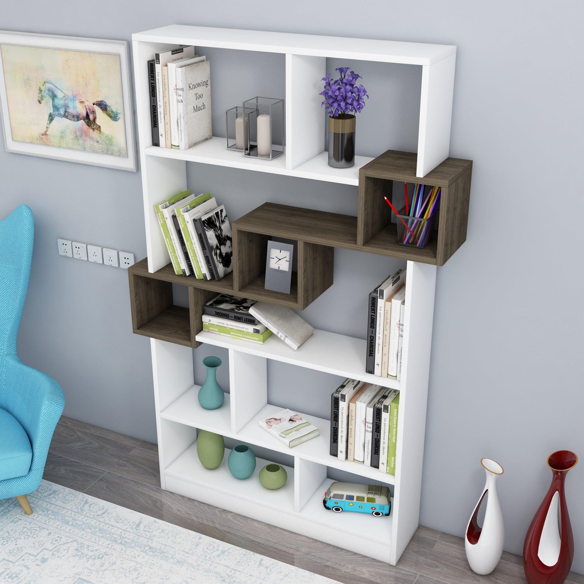  shelving unit, shelf, bookshelf, bookcase, bookcase styling, bookcase decor, bookcase design