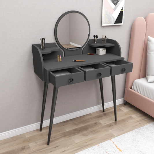 Makeup Vanity Table with Mirror Belem