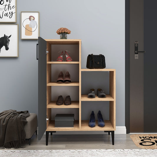 Reysary Shoe Storage Shelf with Cabinet