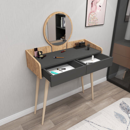 Burim Makeup Vanity Table with Mirror