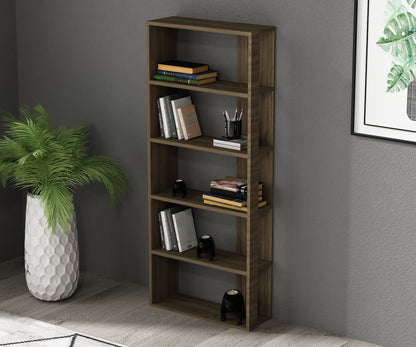 Forest 150 cm Tall Bookcase Shelfing Unit with 5 Tier Shelves