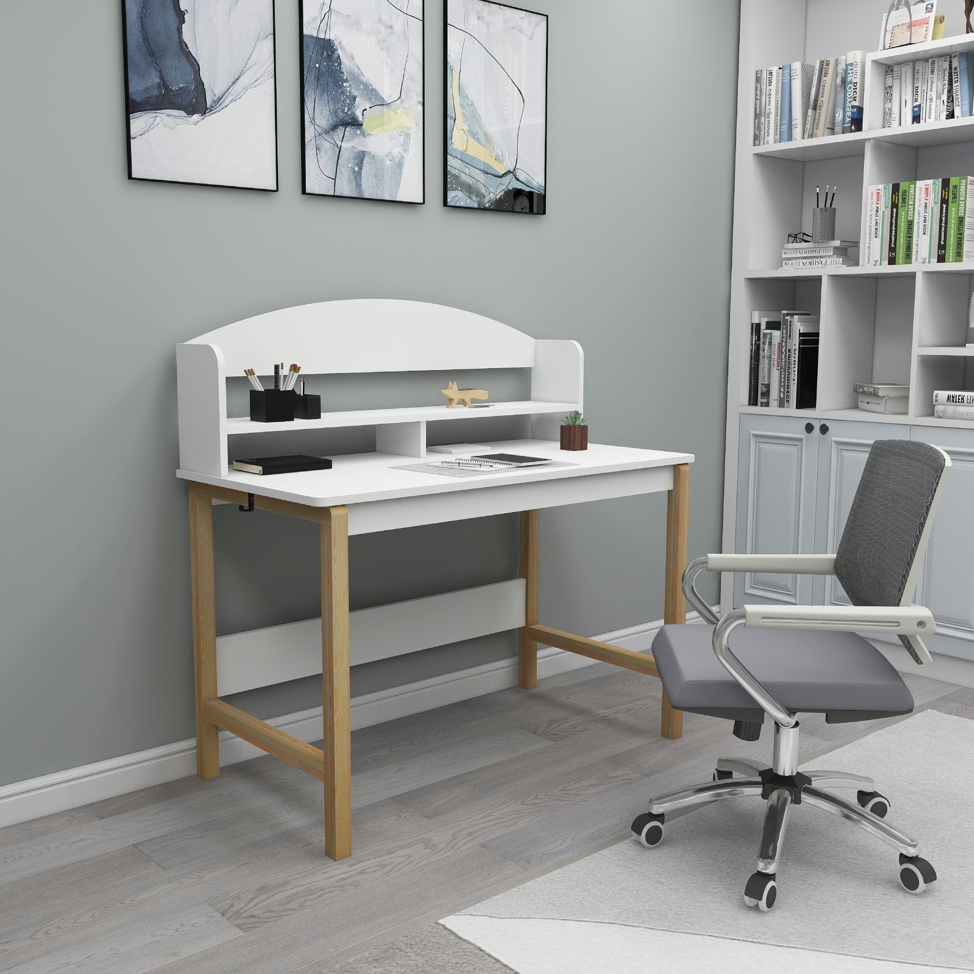 desks, computer desk, study desk, desk with hutch, writing desk, PC desk, furniture, office furniture