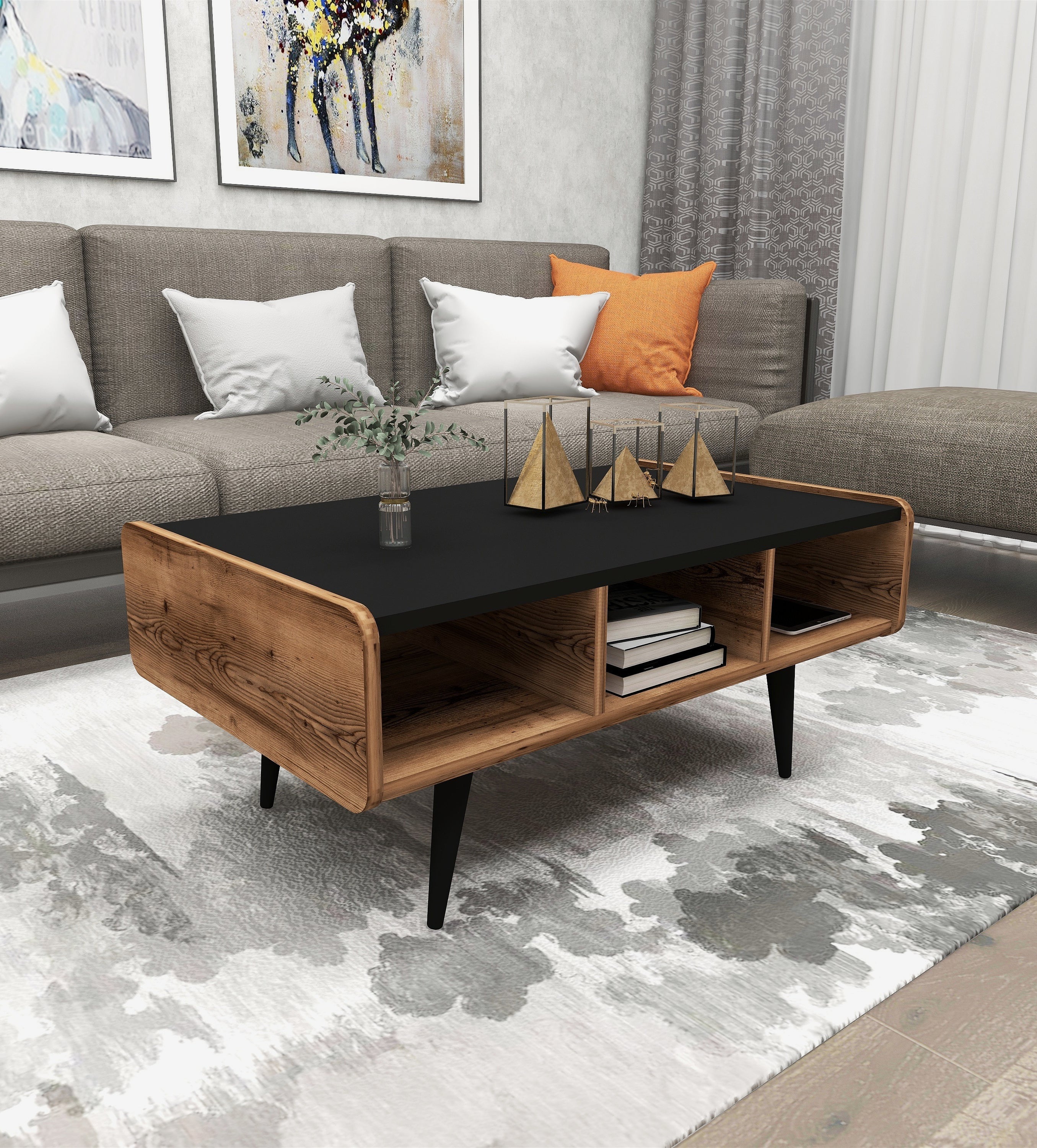 coffee table, cocktail table, low table, accent table, living room, furniture, side table, home furniture, office furniture, end table, storage shelf