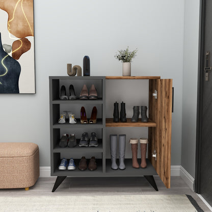 Fiona Shoe Storage Shelf with Cabinet