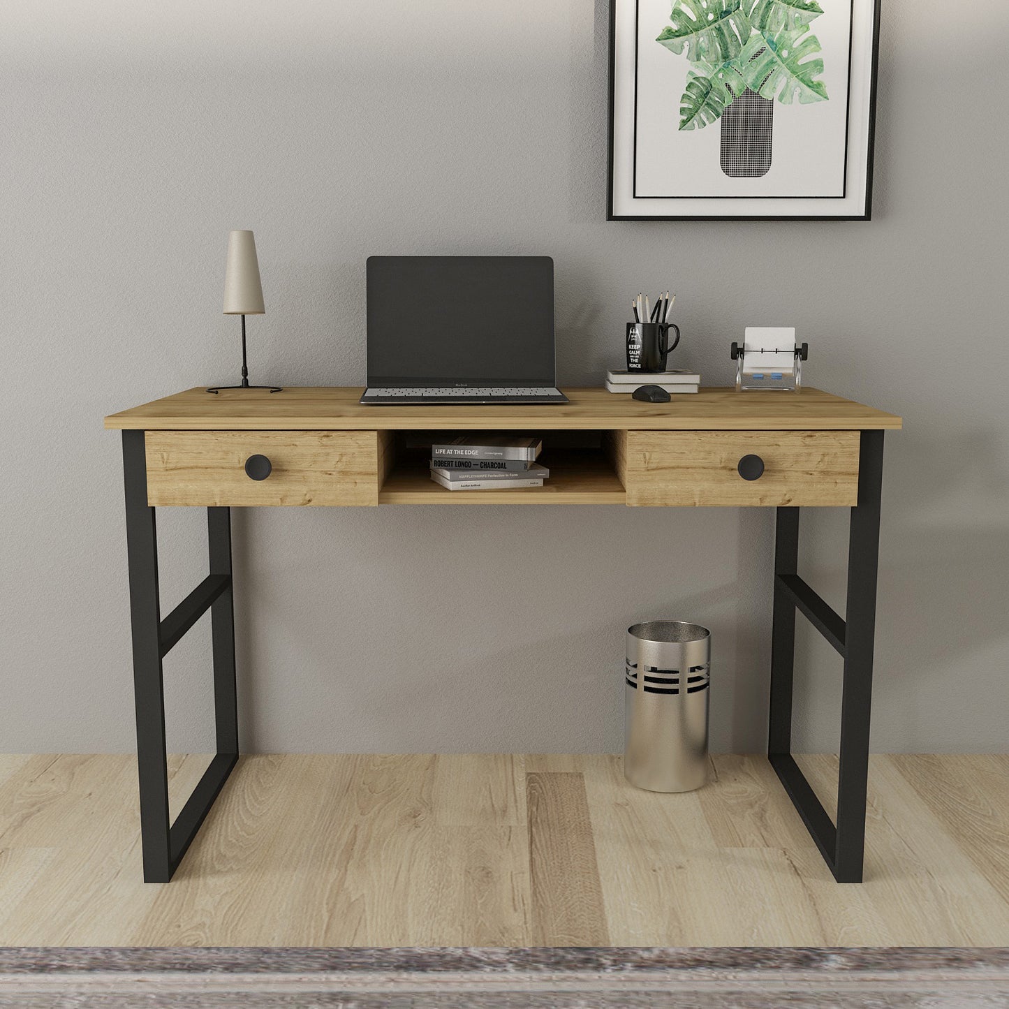 Valley Computer Desk with Drawers