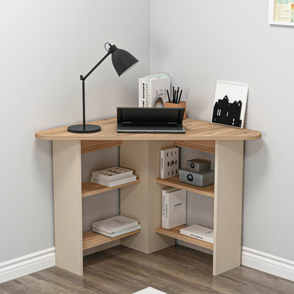 Computer Desk with Shelves Gredos