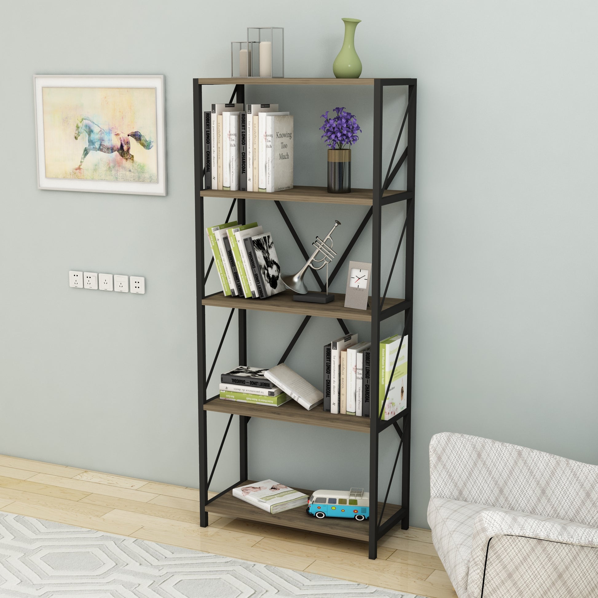 shelving unit, shelf, bookshelf, bookcase, bookcase styling, bookcase decor, bookcase design