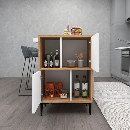 Jeremy Kitchen Cabinet with Shelves