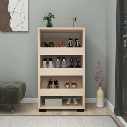 Leslie Shoe Storage Shelf with Cabinet