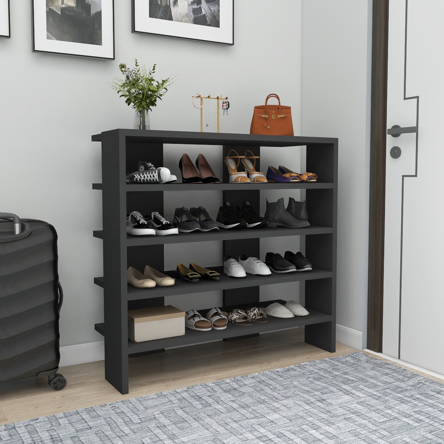 Lindita Shoe Storage Shelf