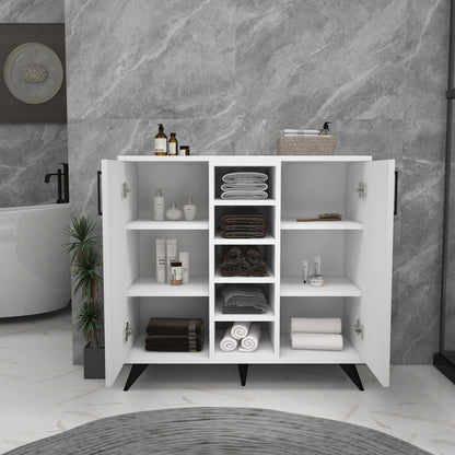 Leander Bathroom Cabinet with Shelves