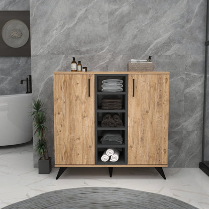 Leander Bathroom Cabinet with Shelves
